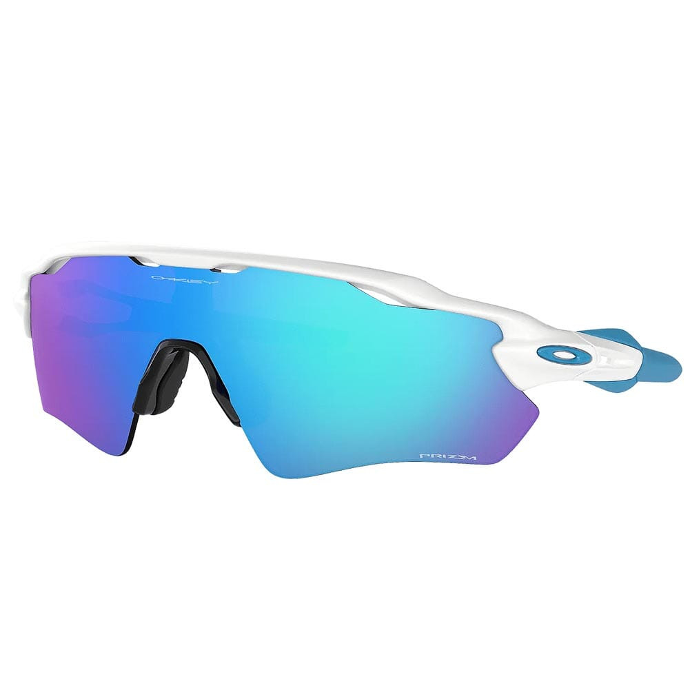 Oakley Radar EV Path Polished White w/PRIZM Sapphire Lenses OO9208-5738