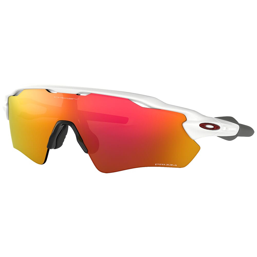Oakley Radar EV Path Polished White w/PRIZM Ruby Lenses OO9208-7238