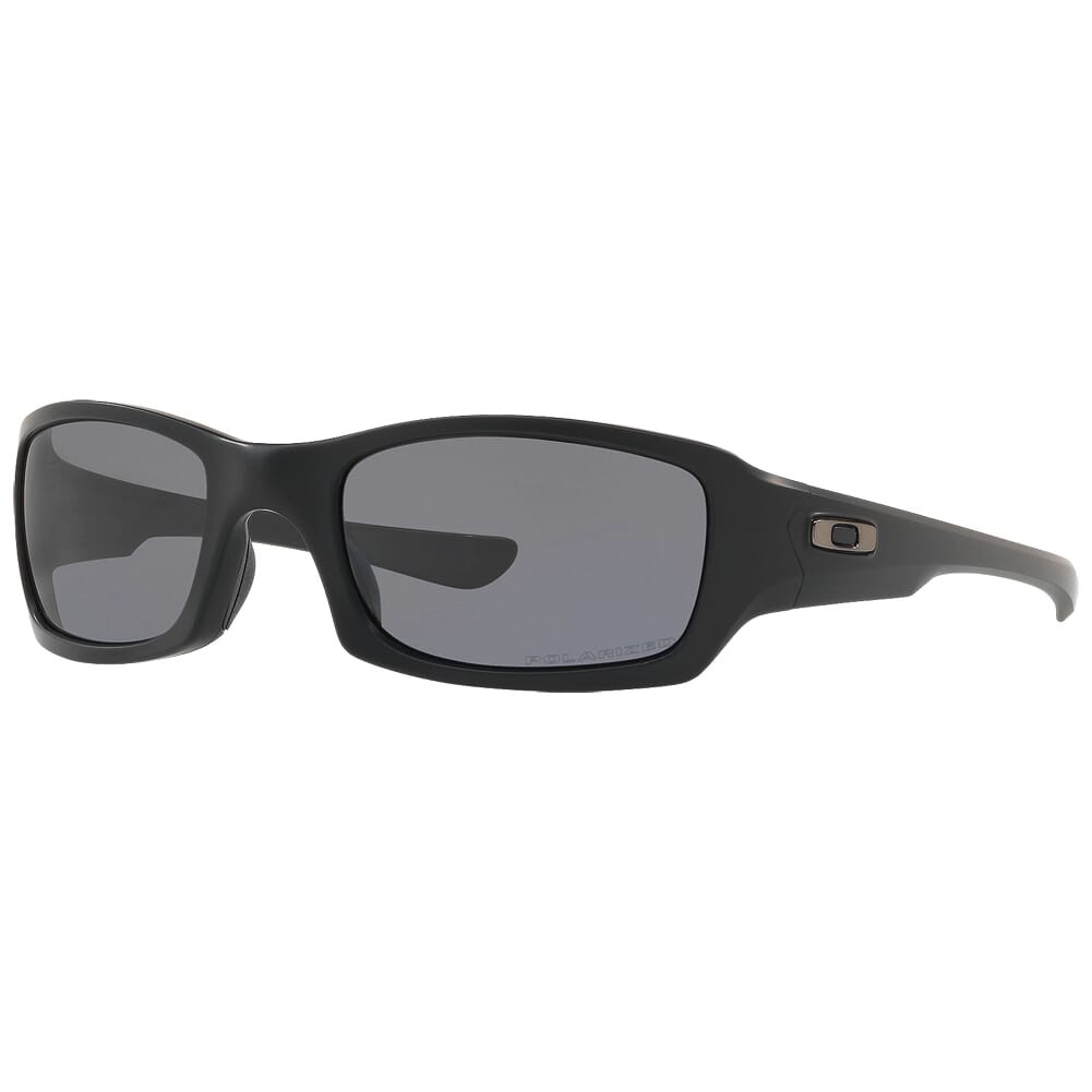 Oakley SI Fives Squared Matte Black w/Grey Polarized Lenses OO9238-11