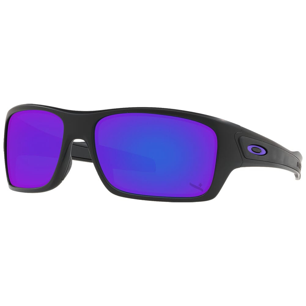 Oakley SI Turbine Infinite Hero Matte Black w/Violet Iridium Lenses OO9263-5163