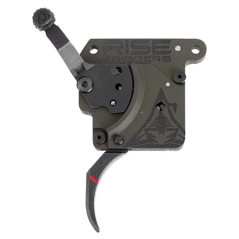 RISE Armament Reliant Hunter Curved 2-5 lbs Green/Black Trigger RA-740