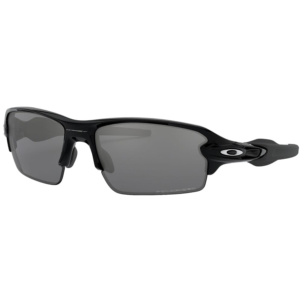Oakley Flak 2.0 Polished Black w/Black Iridium Polarized Lenses OO9295-07