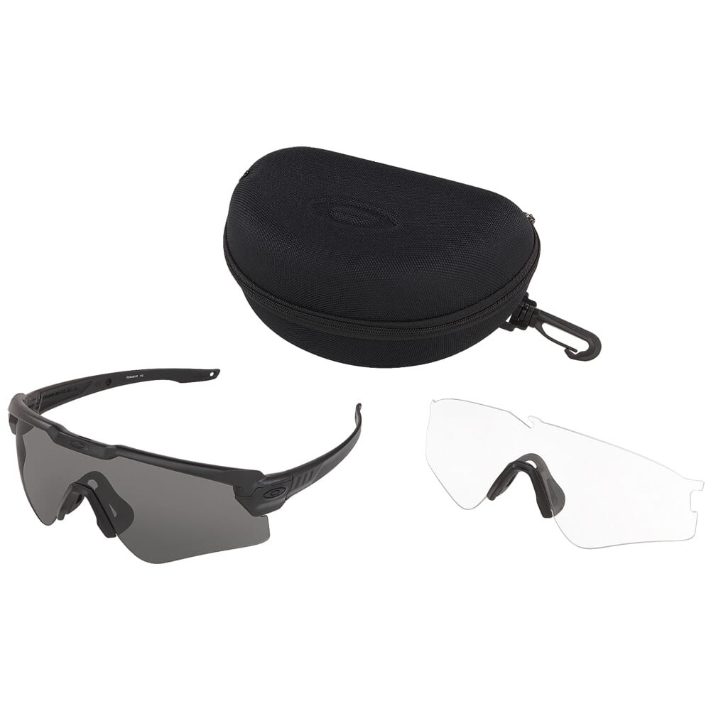 Oakley SI Ballistic M Frame ALPHA Black w/Clear and Grey Lens Array OO9296-05