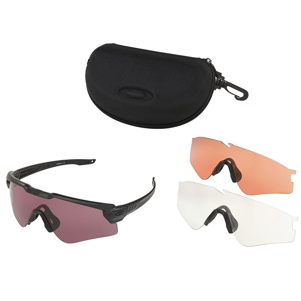 Oakley SI Ballistic M Frame ALPHA Black w/Clear, TR22, and TR45 Lens Array OO9296-2044