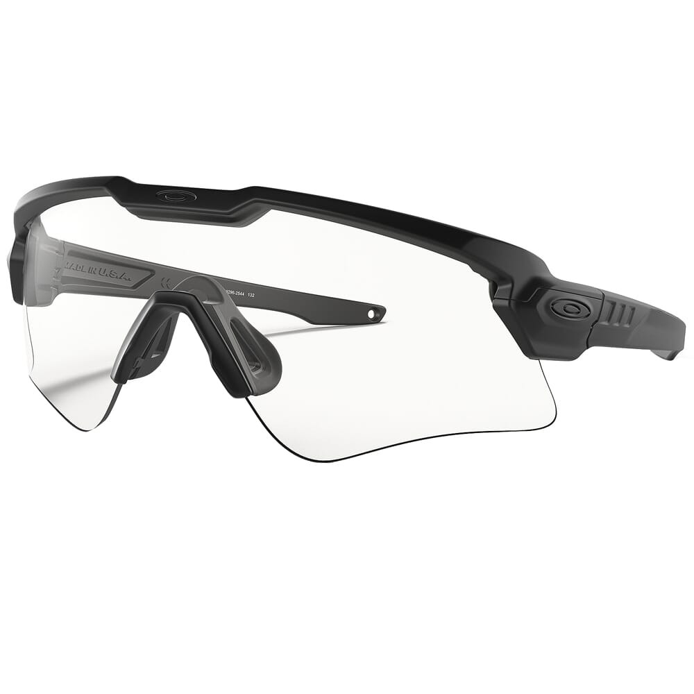 Oakley SI Ballistic M Frame ALPHA EN Matte Black w/Clear and Grey Lenses OO9296-2544