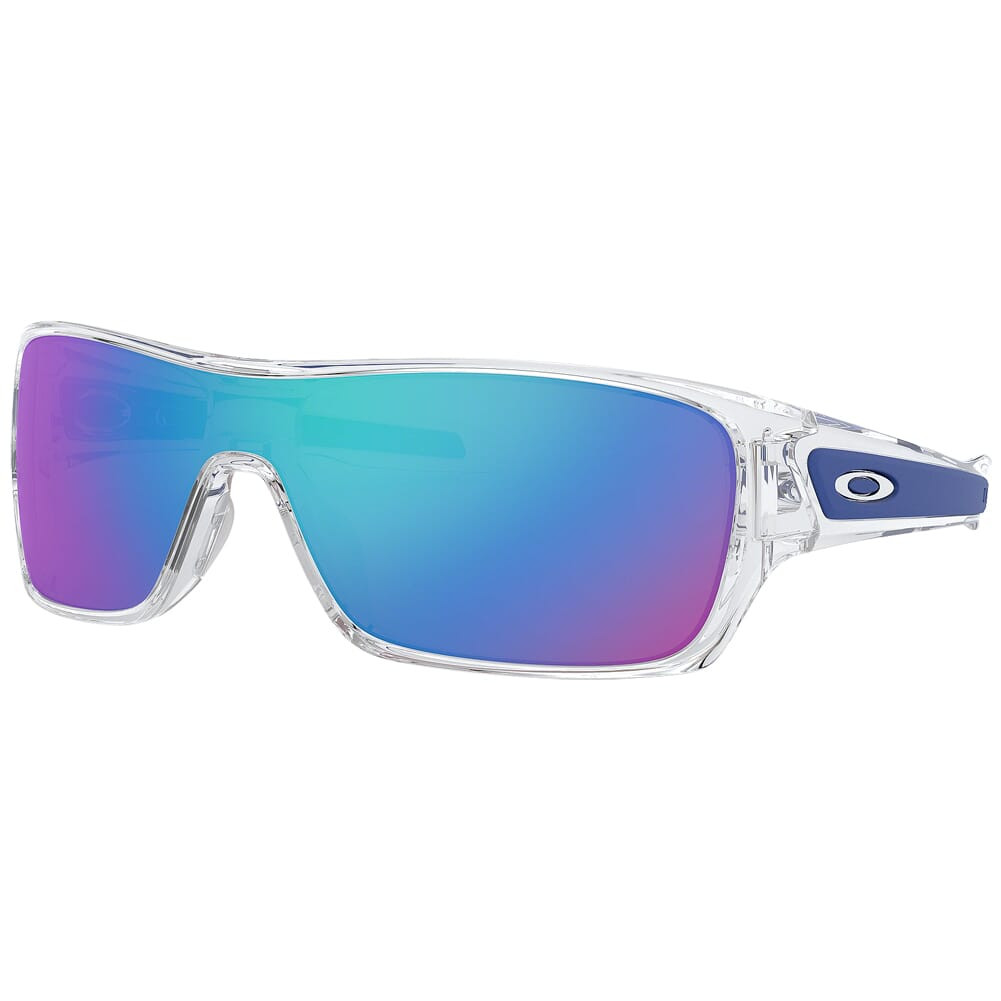 Oakley Turbine Rotor Polished Clear w/Sapphire Iridium Lenses OO9307-10