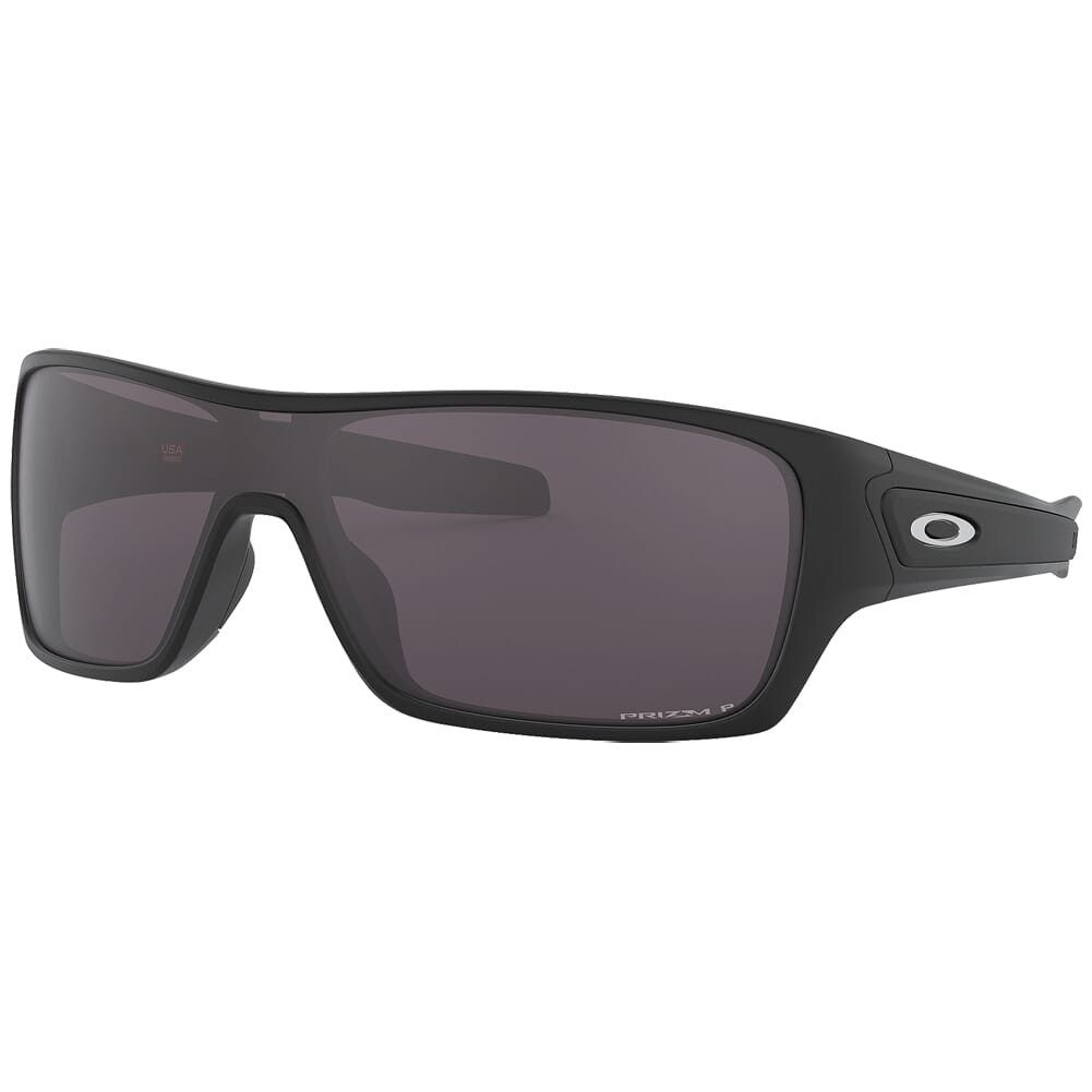 Oakley Turbine Rotor Matte Black w/PRIZM Grey Polarized Lenses OO9307-2832