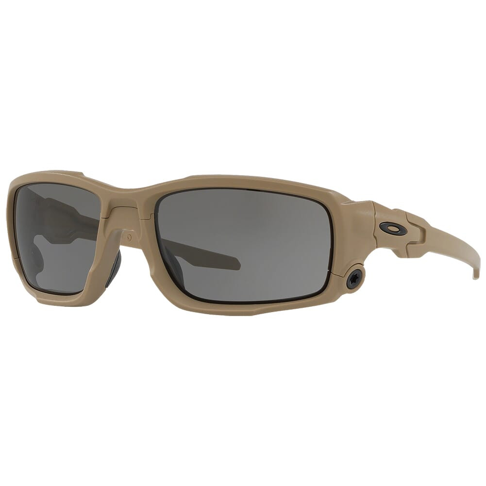 Oakley SI Ballistic Shocktube Tan w/Grey Lenses OO9329-04