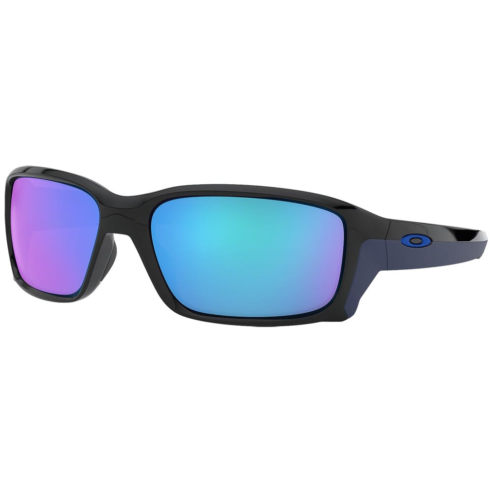 Oakley Straightlink Polished Black W/Sapphire Iridium Lenses OO9331-04