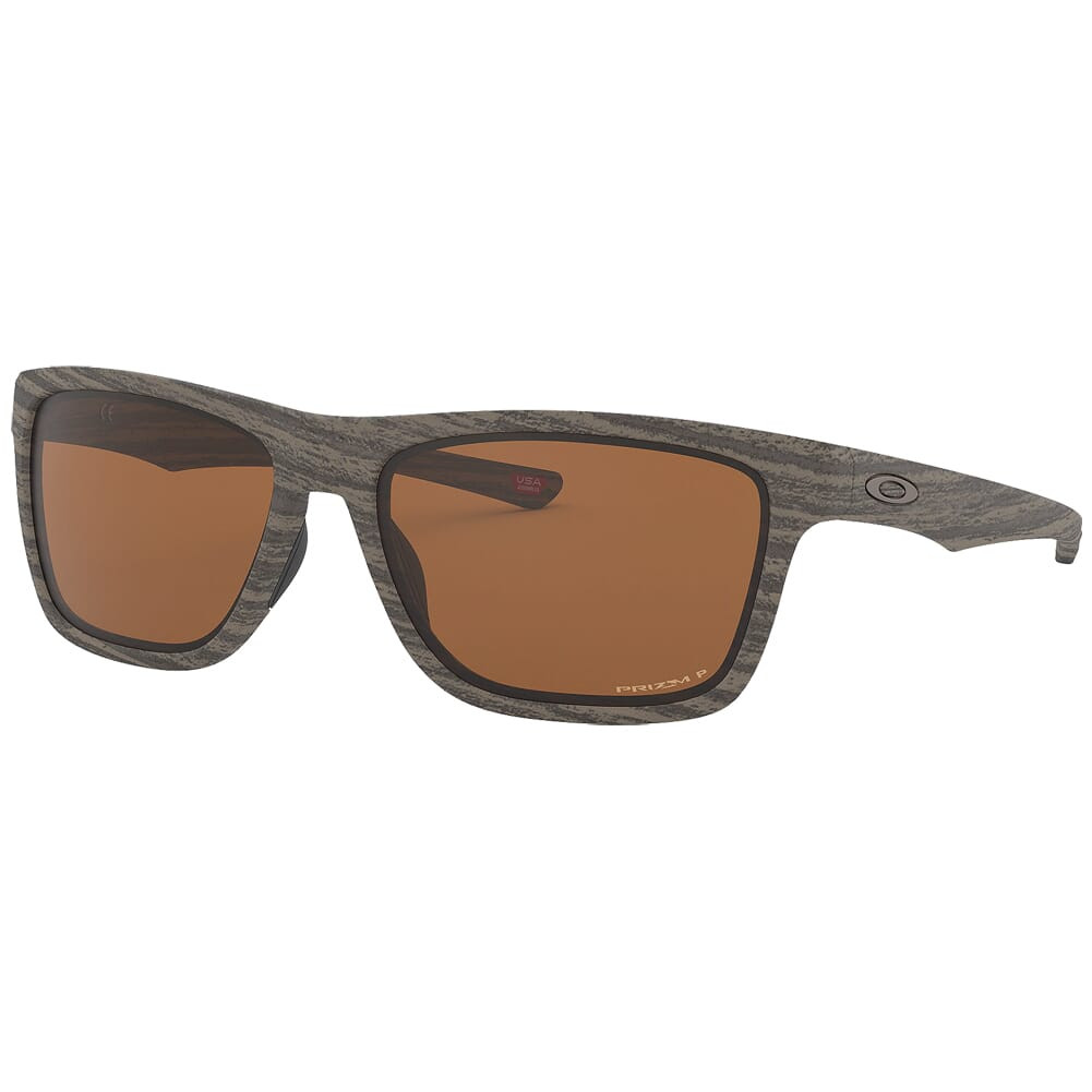 Oakley Holston Woodgrain w/PRIZM Tungsten Polarized Lenses OO9334-2258