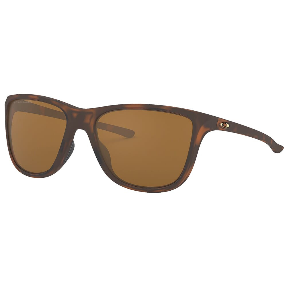 Oakley Reverie Matte Brown Tortoise w/Tungsten Iridium Polarized Lenses OO9362-0555