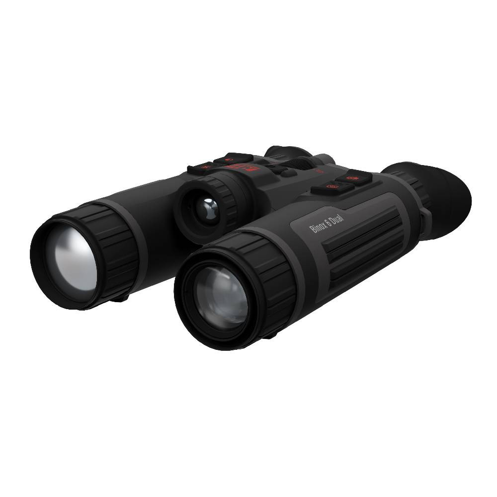 ATN Binox 6 Thermal 384x288 Sensor Day/Night/Twilight 4K UHD Built-in LRF Dual Multispectral Binoculars MSBNB6335A