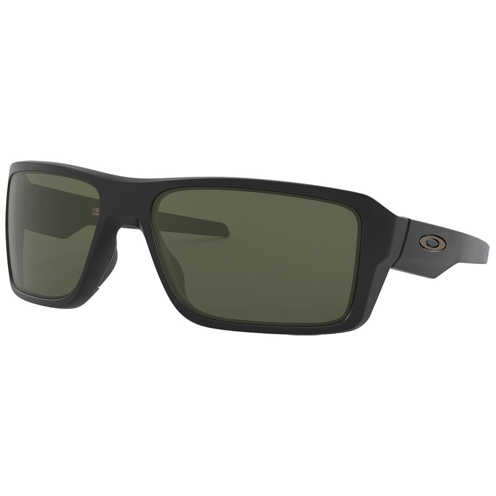 Oakley Double Edge Matte Black w/Dark Grey Lenses OO9380-0166