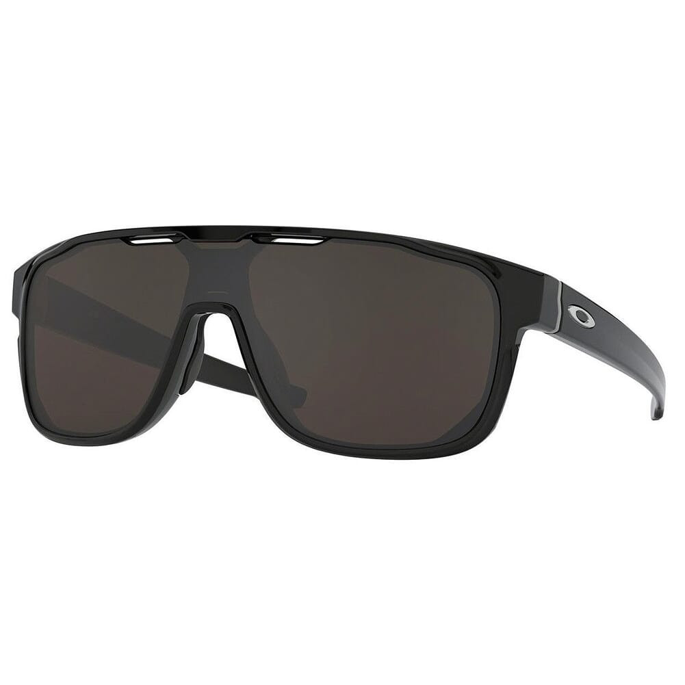 Oakley Crossrange Shield Polished Black w/PRIZM Grey Lenses OO9387-1631
