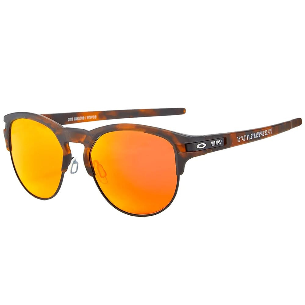 Oakley Latch Key L WTAPS Matte Brown Tortoise w/PRIZM Ruby Lenses OO9394-0955