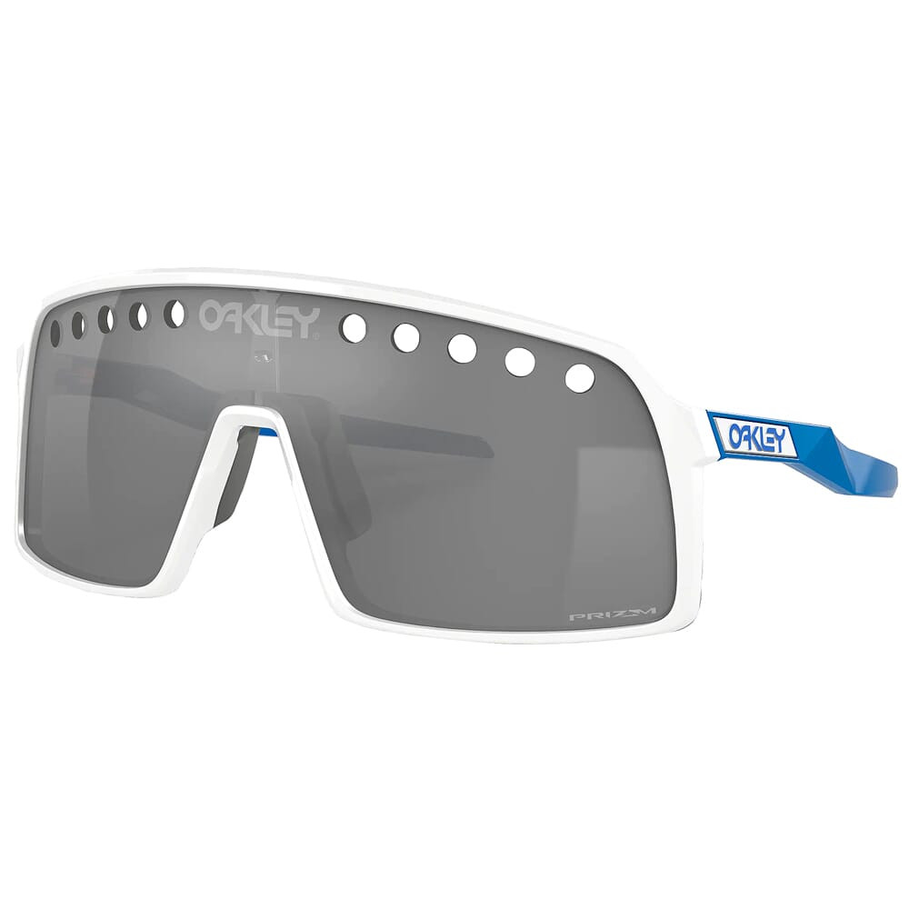 Oakley Sutro Eyeshade Polished White w/PRIZM Black Lenses OO9406-6237
