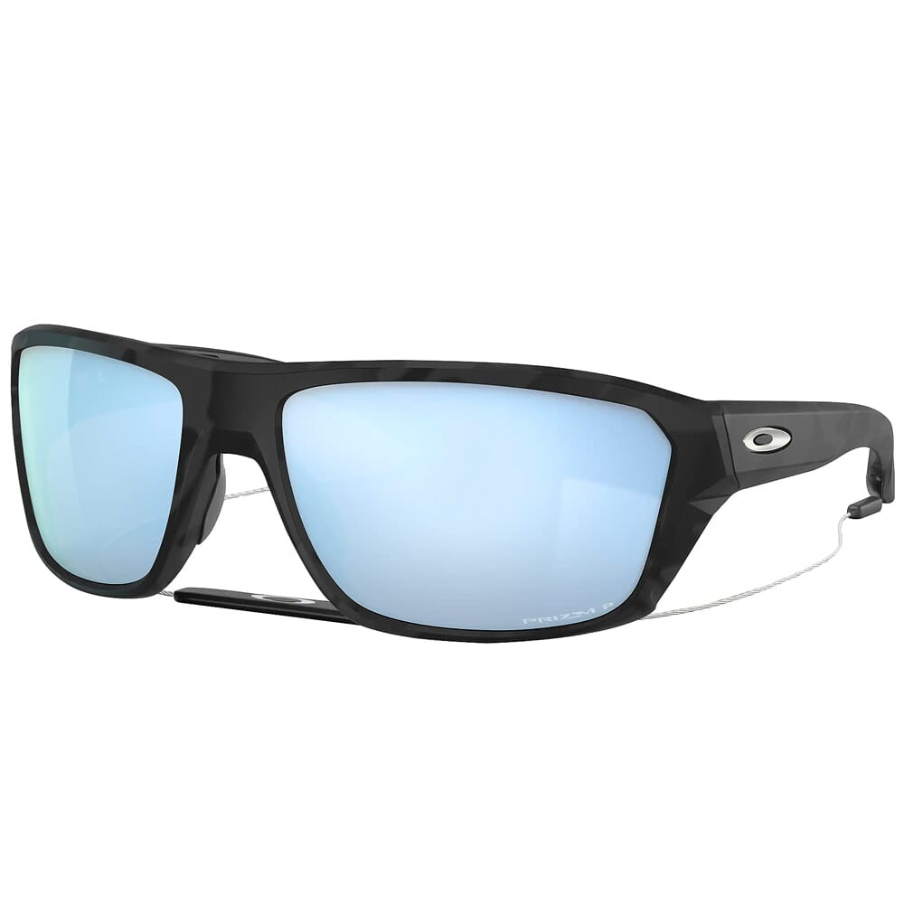 Oakley Split Shot Matte Black Camo w/PRIZM Deep Water Polarized Lenses OO9416-2864