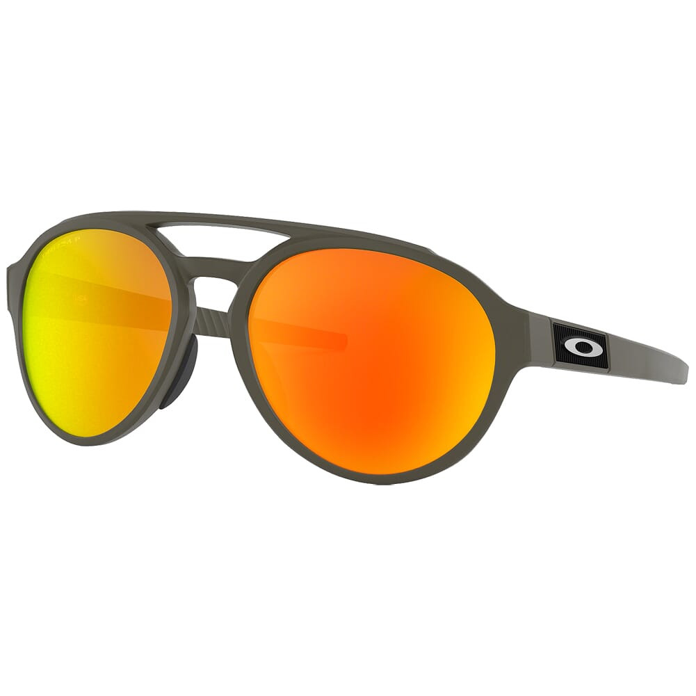 Oakley Forager Matte Olive w/PRIZM Ruby Polarized Lenses OO9421-0758