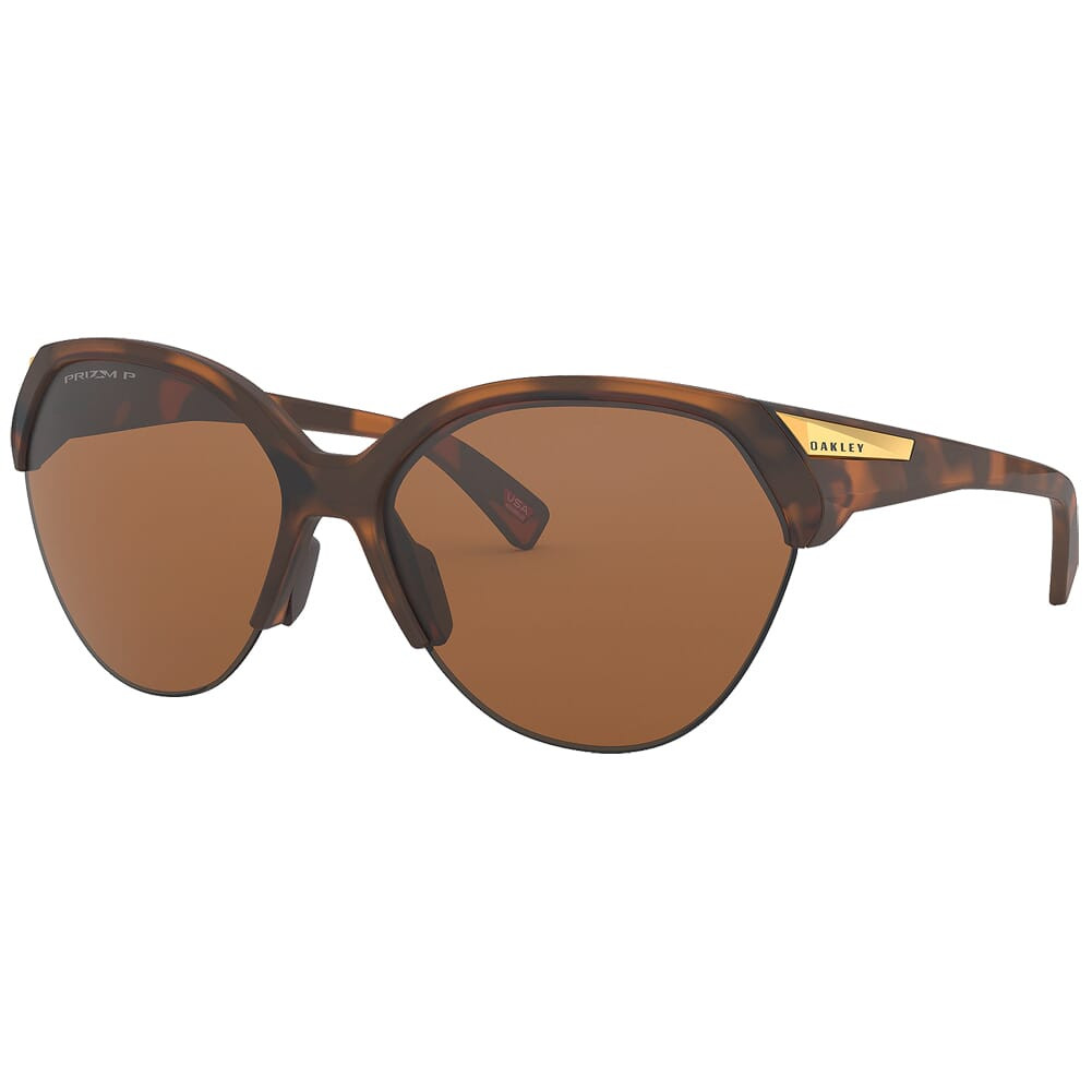Oakley Trailing Point Matte Brown Tortoise w/PRIZM Tungsten Polarized Lenses OO9447-0565