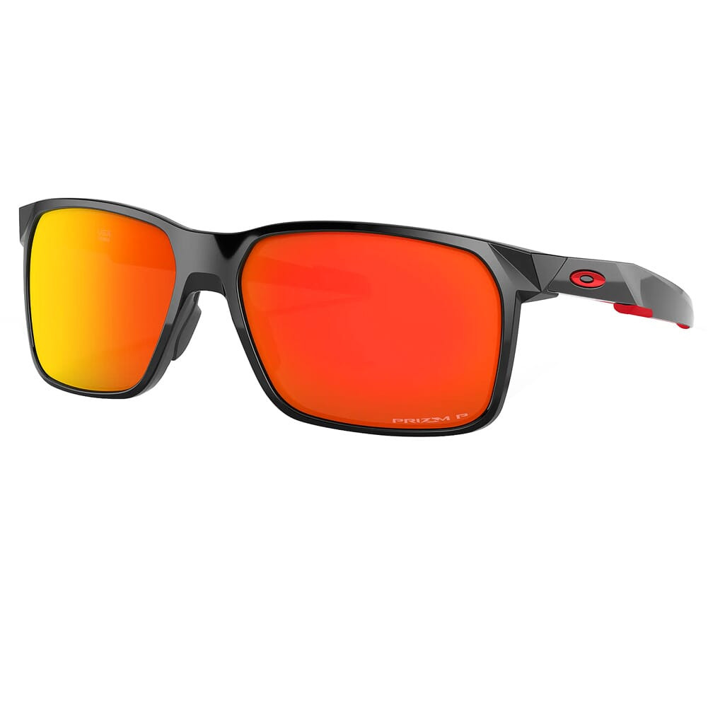 Oakley Portal X Polished Black w/PRIZM Ruby Polarized Lenses OO9460-1759