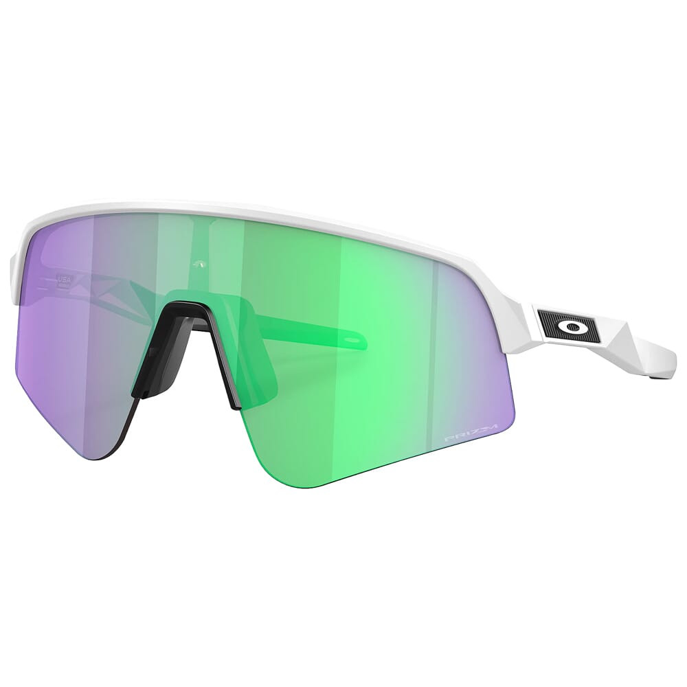 Oakley Sutro Lite Sweep Matte White w/PRIZM Road Jade Lenses OO9465-0439