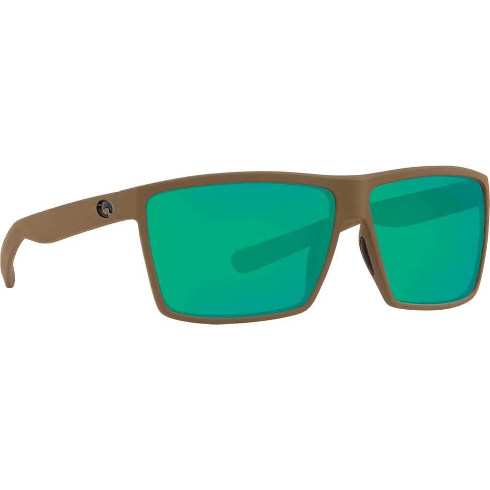 Costa Rincon Moss Frame Sunglasses w/ Green Mirror 580G Lenses RIN-198-OGMGLP