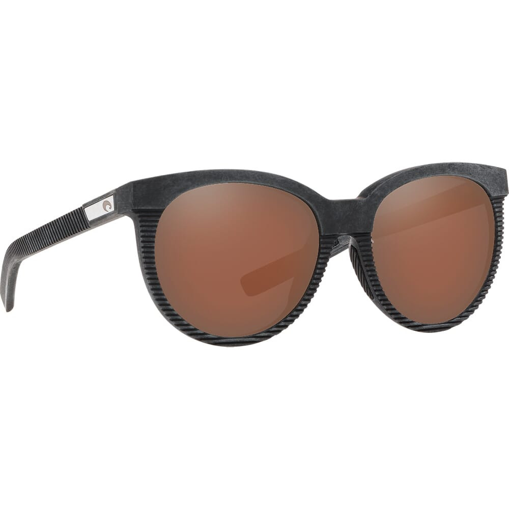 Costa Untangled Victoria Net Gray w/Black Rubber Sunglasses w/ Copper 580G Lenses UC4-00G-OCGLP