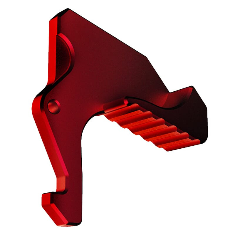 RISE Armament RA-212GI RISE Red Extended AR Charging Handle Latch RA-212GI-RR