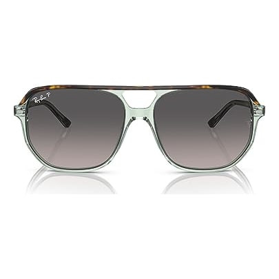 Ray-Ban Bill One Havana on Transparent Green Grey Gradient Polar 0RB2205-1376M357