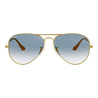 Ray-Ban Aviator Large Metal Arista Clear Gradient Blue 0RB3025-0013F58