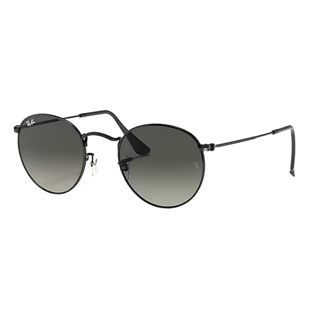 Ray-Ban Round Metal Black Light Grey Gradient Dark Grey 0RB3447N-0027150