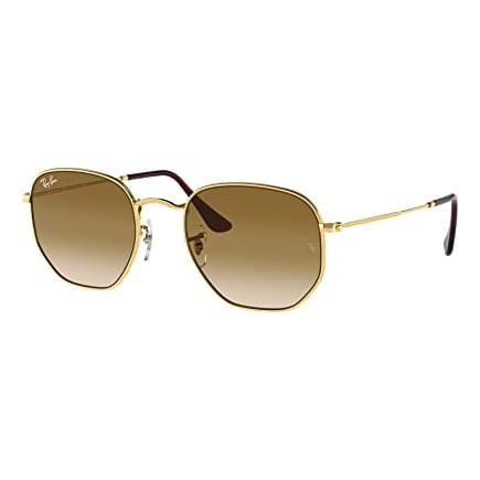Ray-Ban Hexagonal Arista Clear Gradient Brown 0RB3548-0015151
