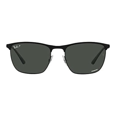 Ray-Ban  Matte Black on Black Polar Dark Grey 0RB3686-186K857