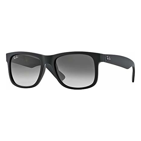 Ray-Ban Justin Rubber Black Light Grey Gradient Dark Grey 0RB4165-6018G51