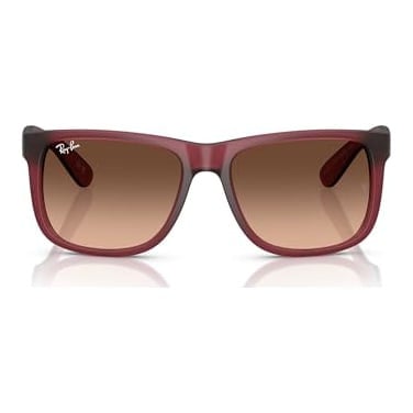 Ray-Ban Justin Rubber Violet Demo Lens 0RB4165-6815A555
