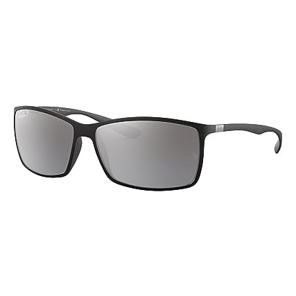 Ray-Ban Liteforce Matte Black Grey Mirror Gradient Silver Polar 0RB4179-601S8262