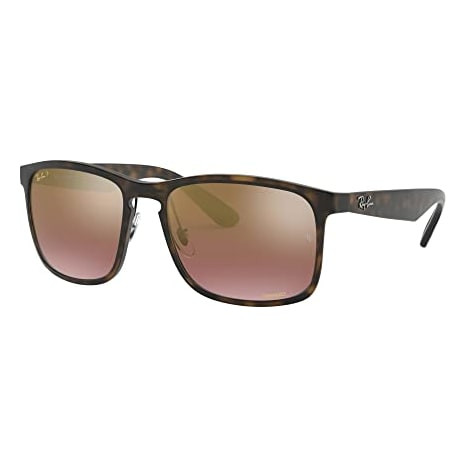 Ray-Ban  Matte Havana Purple Mirror Gold Grad Polar 0RB4264-8946B58