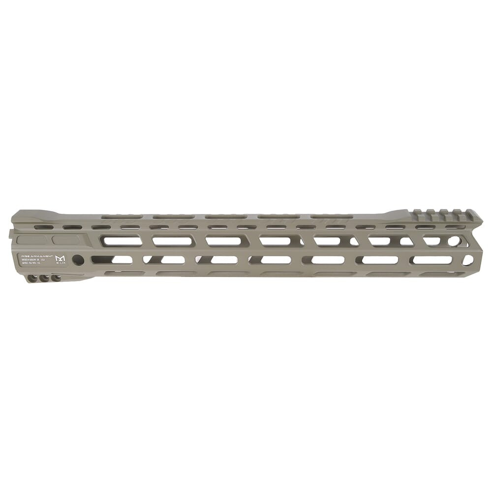 RISE Armament RA-905 13.5" Foliage Green Skeletonized AR-15 M-LOK Handguard RA-905-135-FG