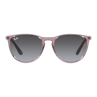 Ray-Ban Junior Erika Transparent Violet Grey Gradient 0RJ9060S-71078G50