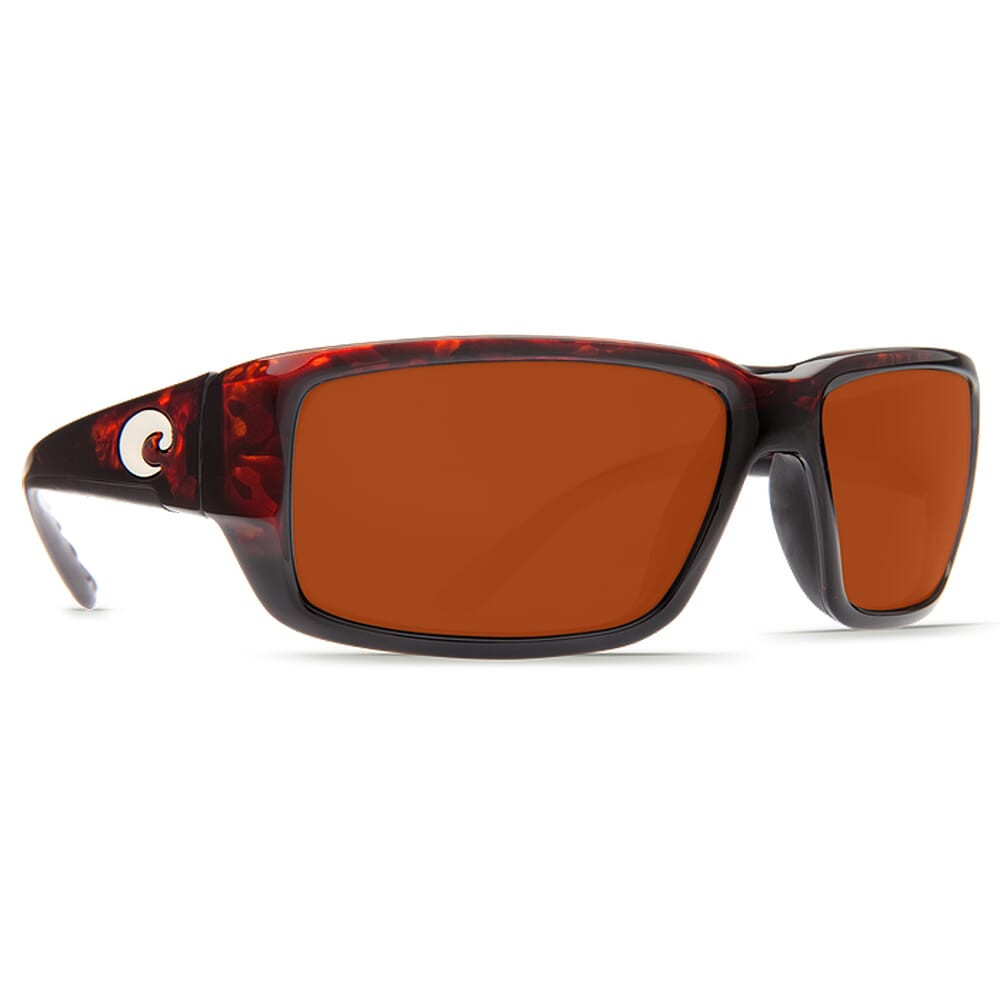 Costa Fantail Tortoise Frame Sunglasses w/Copper 580P Lenses 06S9006-90060259