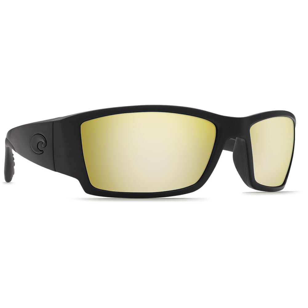 Costa Corbina Blackout Frame Sunglasses w/Sunrise Silver Mirror 580G Lenses 06S9057-90571362