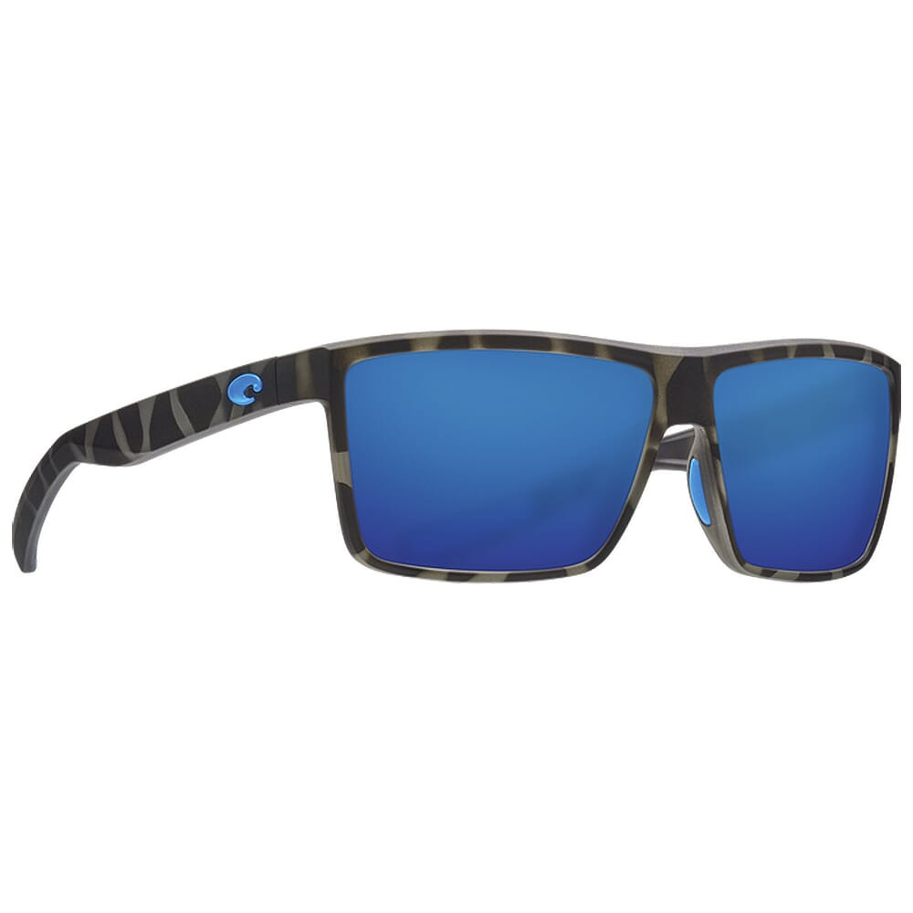 Costa Rinconcito Ocearch Matte Tiger Shark Sunglasses w/Blue Mirror 580G Lenses 06S9016-90161860