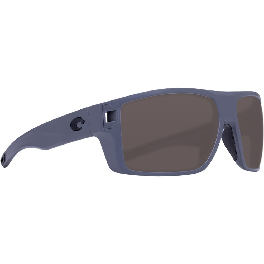 Costa Diego Matte Gray Sunglasses w/Gray 580G Lenses 06S9034-90342562