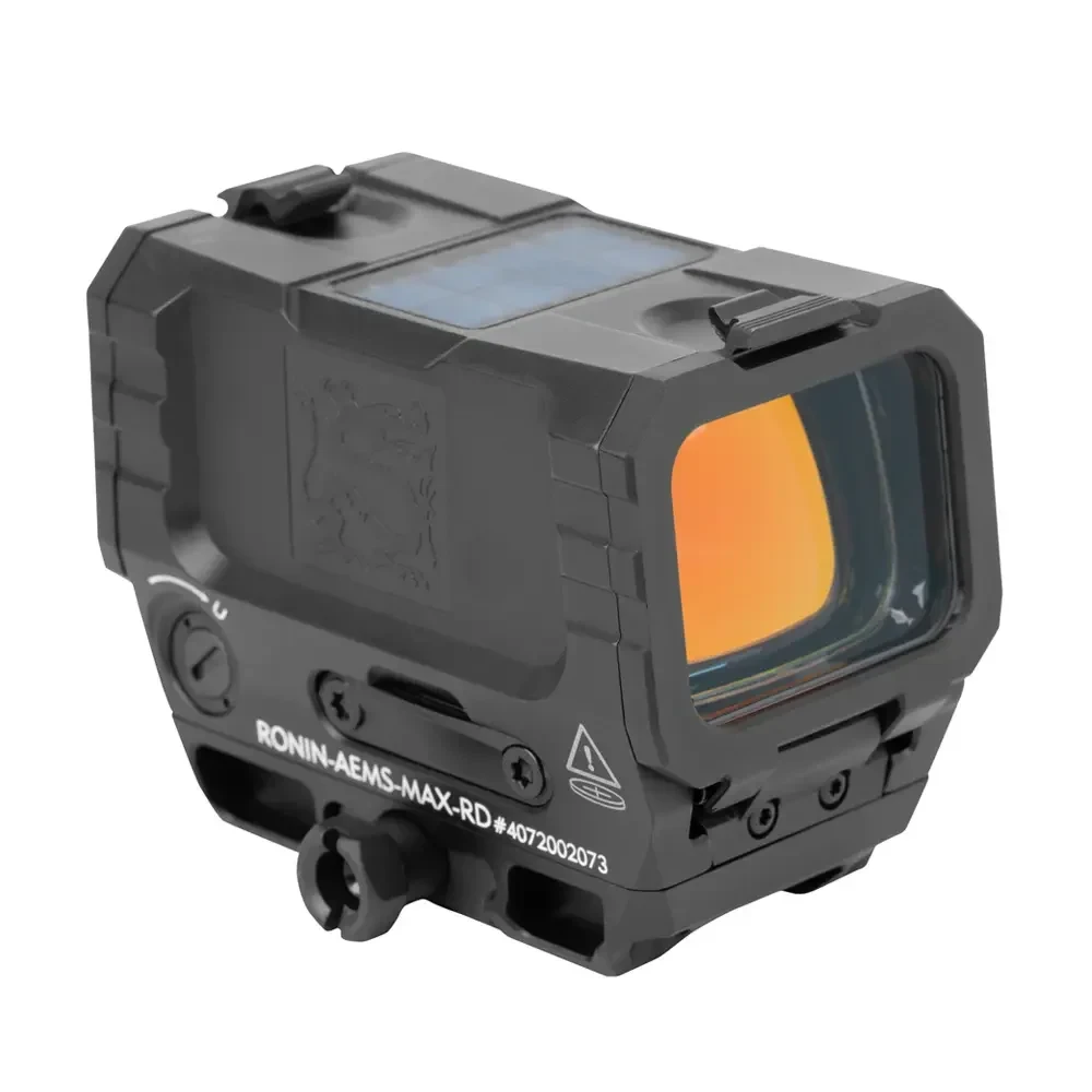 Holosun AEMS Red Multi-Reticle Micro Reflex Sight w/Solar Failsafe & Shake Awake RONIN-AEMS-MAX-RD