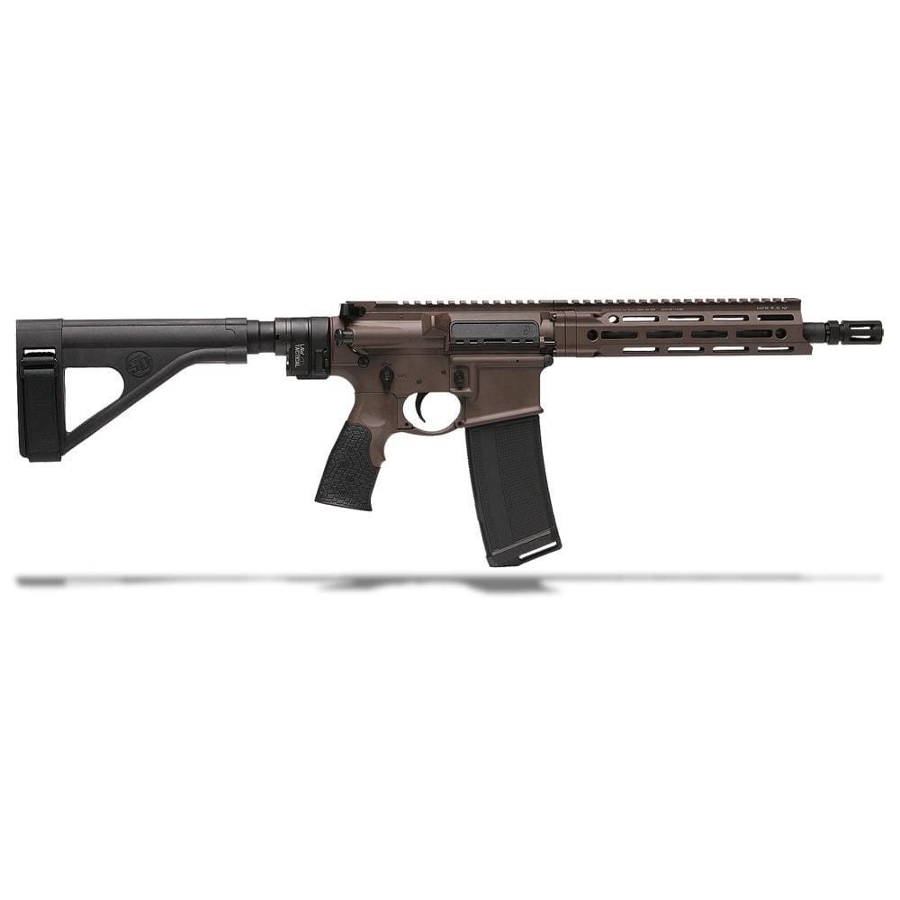 Daniel Defense DDM4 V7 Law Tactical 5.56 NATO 10.3" 1:7 Mil Spec Brown Pistol 02-128-19050