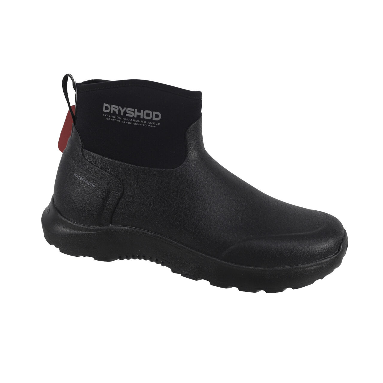 Dryshod Evalusion Ankle Boot Black/Black Women's Boots EVA-WA-BLK