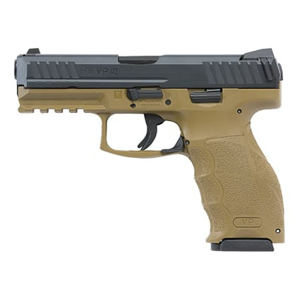 Heckler Koch VP40 .40 S&W FDE Pistol 700040FDELEL-A5