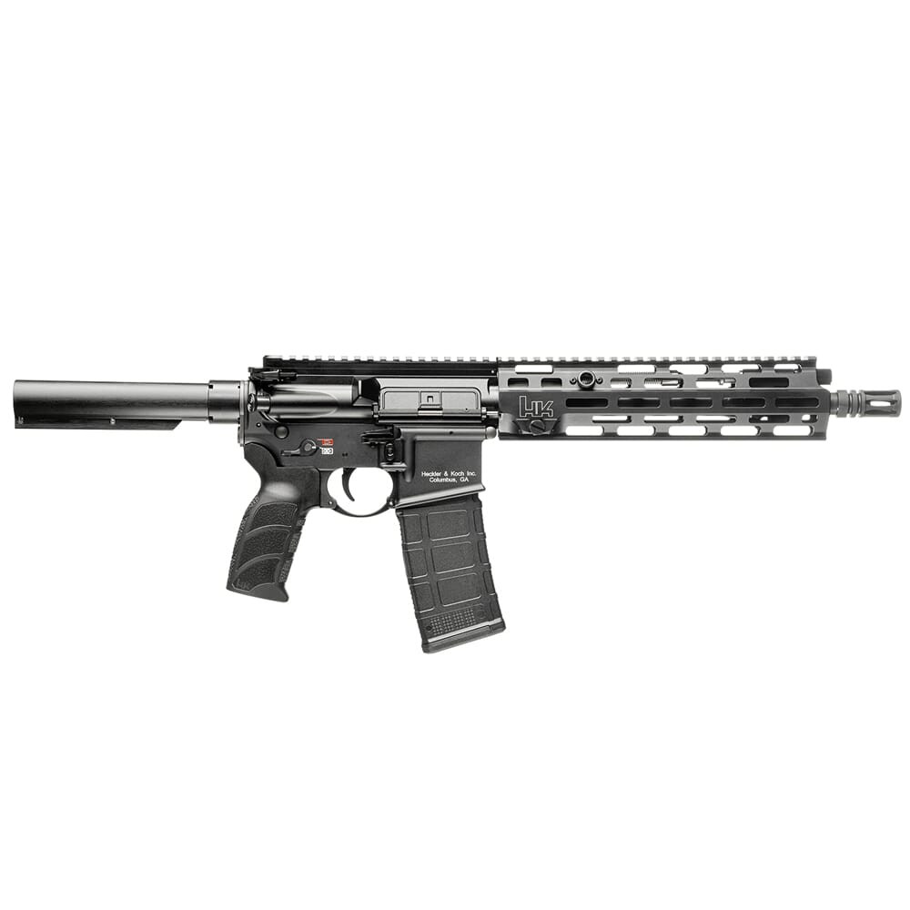 HK MR556 A4 5.56mm Semi-Auto 11" 1x2"x28 Bbl Black Pistol w/(1) 30rd Mag 81001050