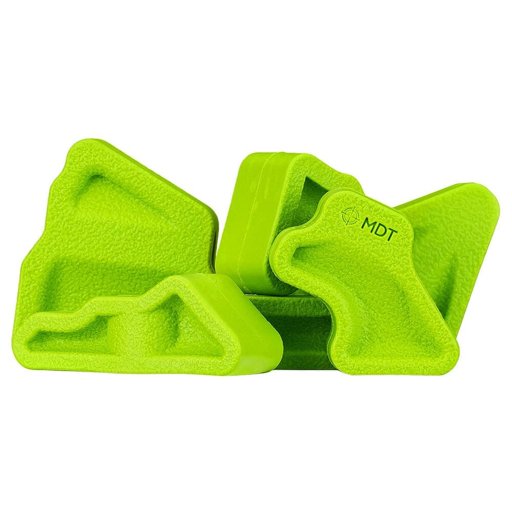 MDT SRS-X Green Buttstock Dampeners 106920--GRN