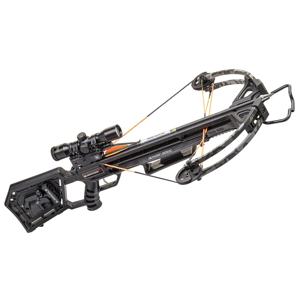 Wicked Ridge Blackhawk XT Peak Camo Crossbow w/ACUdraw 50 & Multi-Line Scope WR23020-1531